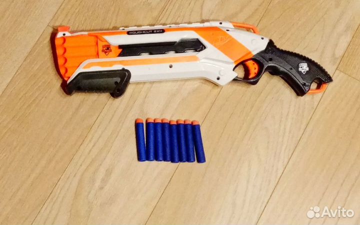 Бластер Элит Рафкат Нерф 2х4 (Elite Rough Cut)