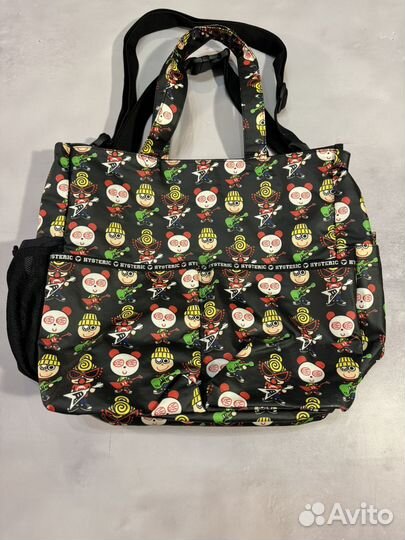 Hysteric Glamour HYS Cartoon Nylon Bag