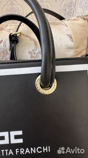 Сумка натуральная кожа Elisabetta Franchi