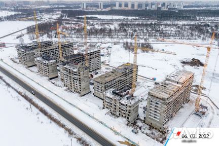 Ход строительства ЖК «Parkolovo» 1 квартал 2022