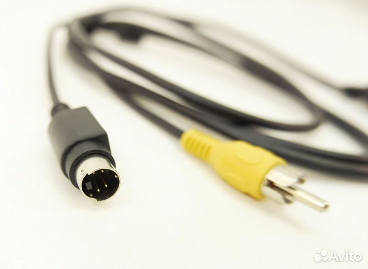 Кабель s-video 7pin to s-video 4 pin плюс 1RCA