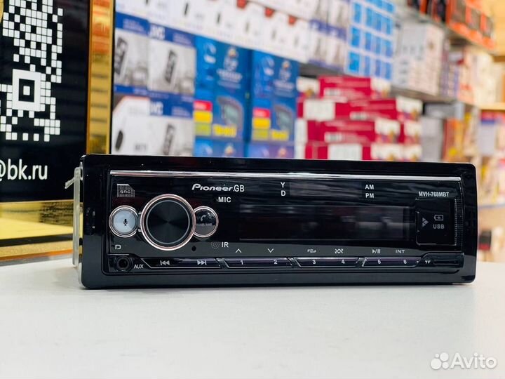 Автомагнитола pioneer с bluetooth