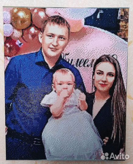 Алмазная мозаика по фото - производство