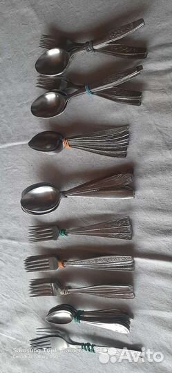 Ложки, ножи и вилки СССР, нержавейка