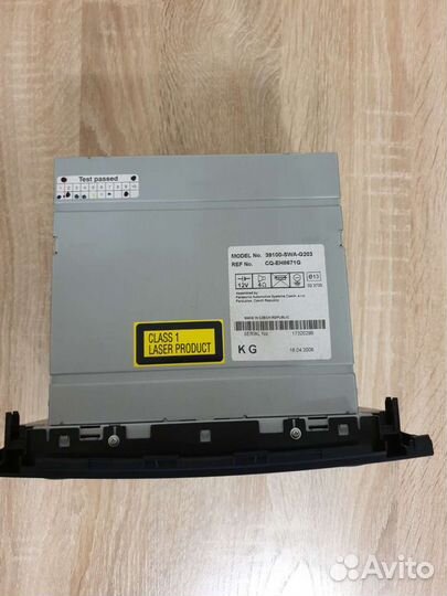 Автомагнитола оригинальная Honda CR-V 3 RE3 RE4