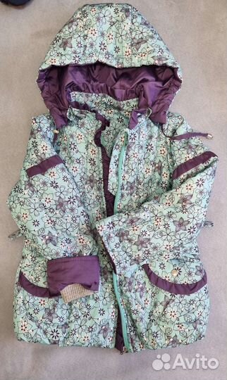 Демисезонный костюм для девочки, рост 98-104