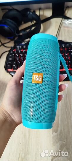 Bluetooth колонка с led-подсветкой новая