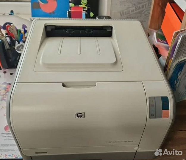 Принтер лазерный HP Color LaserJet CP1215, цветн