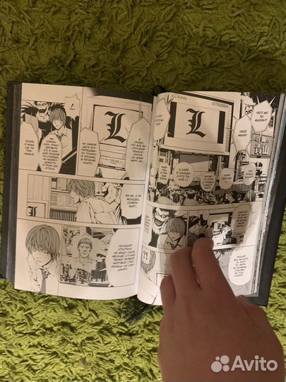 Манга тетрадь смерти 1 том