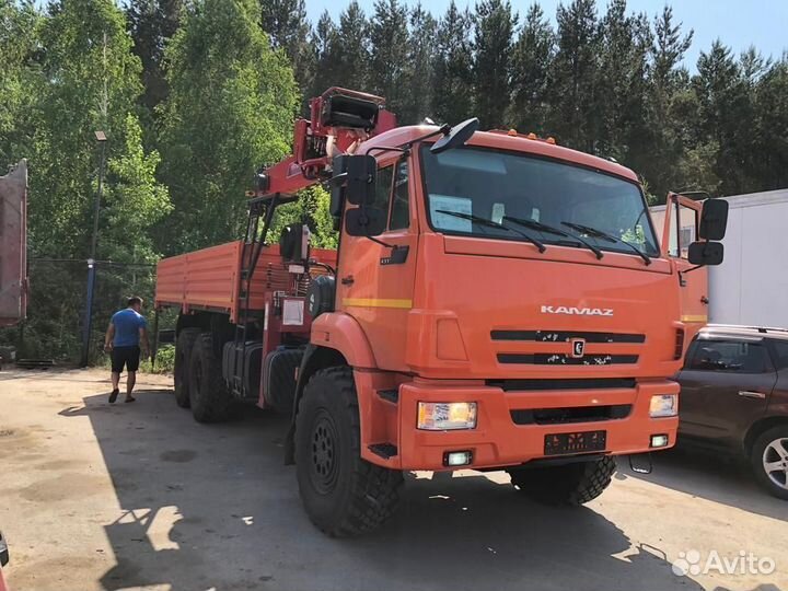 КамАЗ 43118 с КМУ, 2023