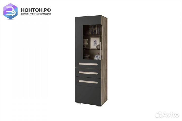 Шкаф Наоми 2 дуб каньон / графит