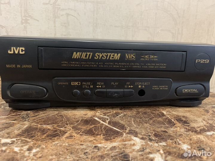 Видеомагнитофон jvc