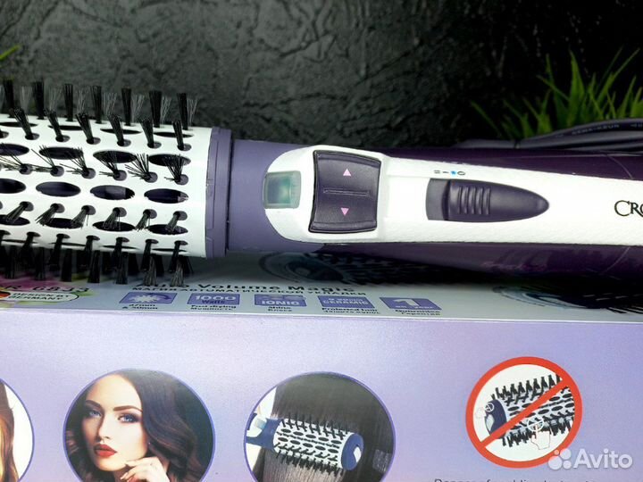 Профессиональный фен-щётка для волос cronier