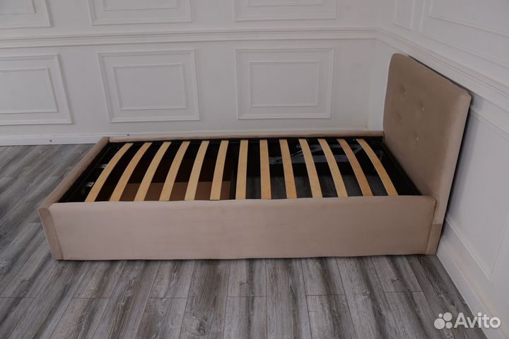 Кровать новая 90х200 Роза велюр