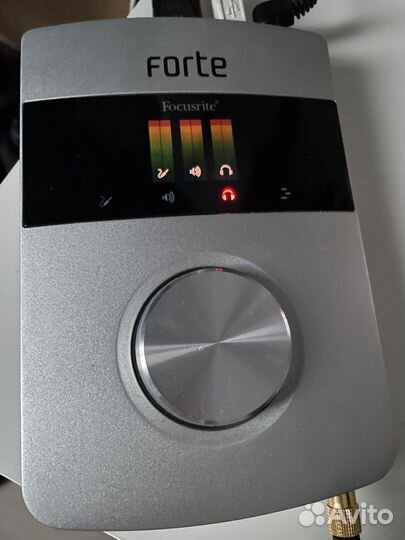 Внешняя аудиокарта focusrite forte usb