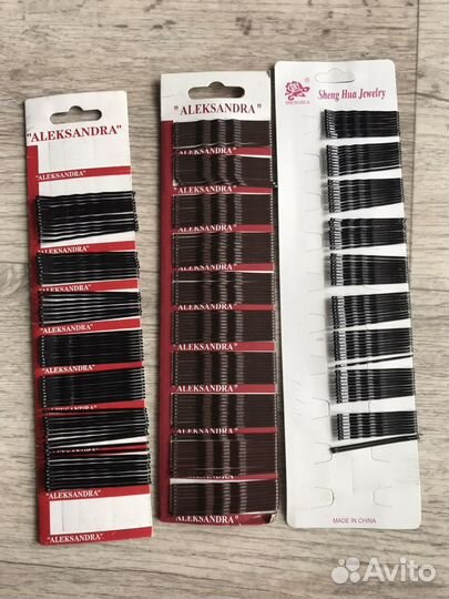 Невидимки и шпильки для волос