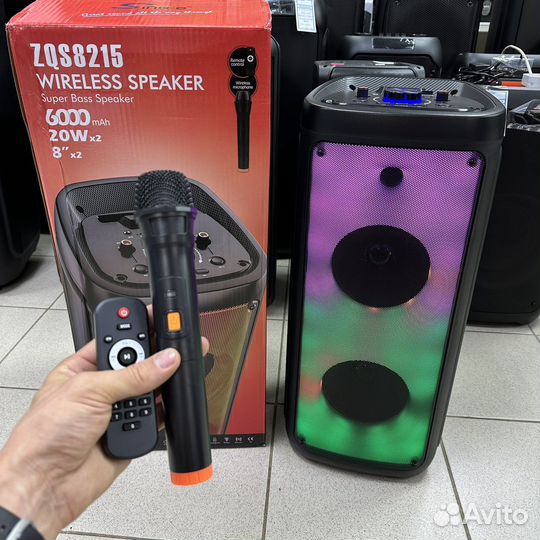 Блютуз колонка ZQS-8215