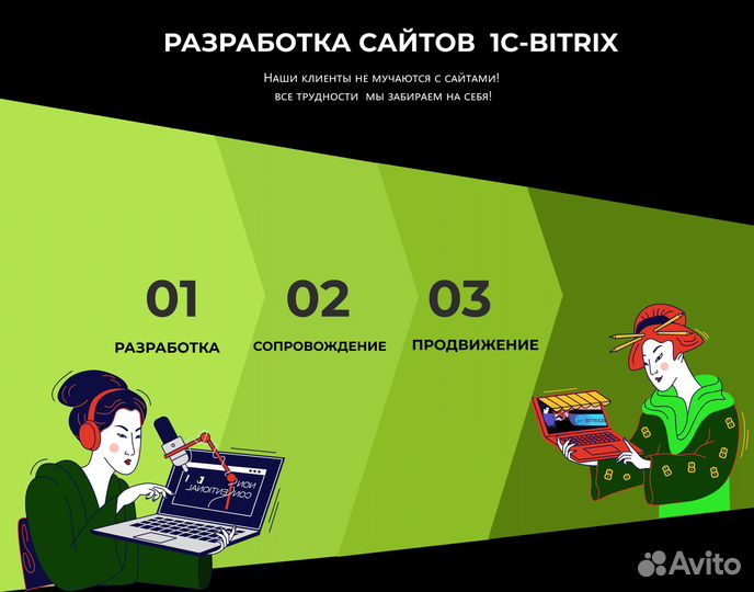 Сделать Сайт на Битрикс