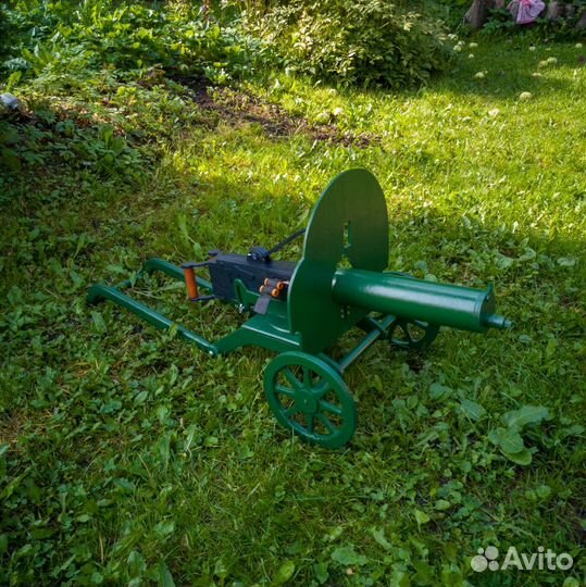 Деревянный пулемёт Максим игрушка