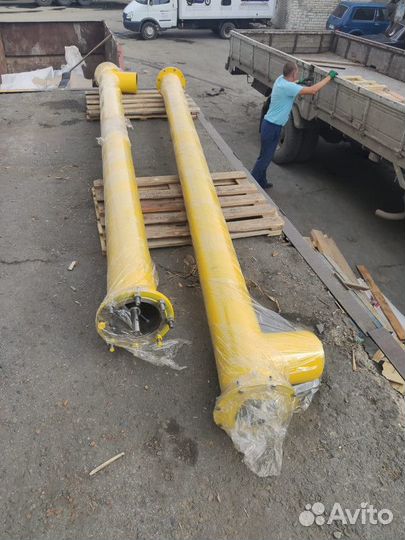 Винтовой конвейер для зерна / Шнек для зерна