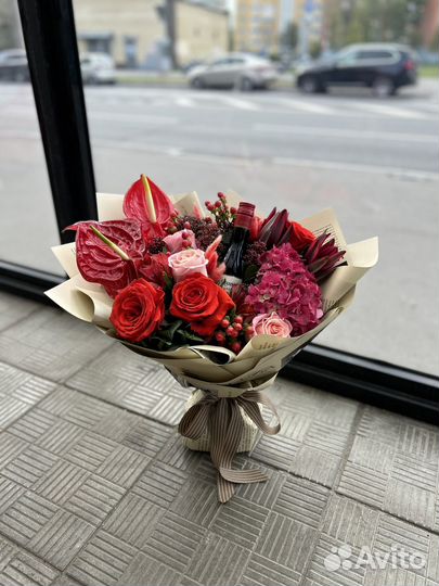 Букет из свежих цветов