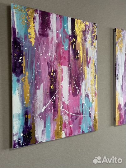 Картина абстракция