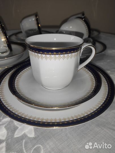 Чайное трио, Германия, винтаж