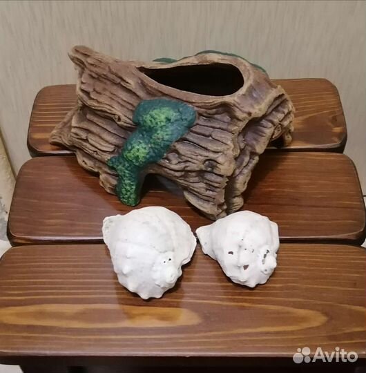 Грот в аквариум