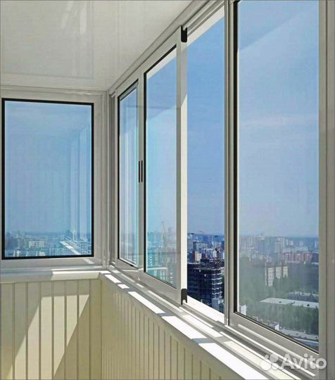 Остекление балконов и лоджий