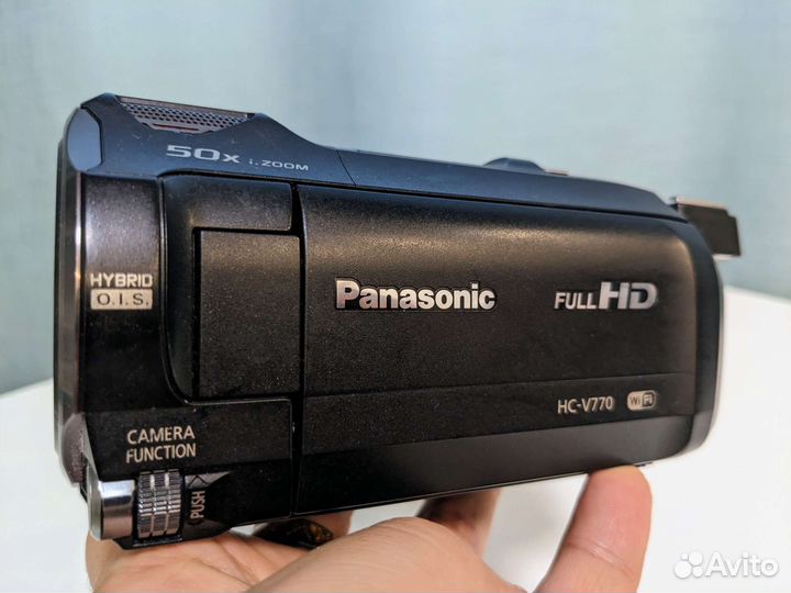 Зум и стаб для стримов — Panasonic HC v770 HD