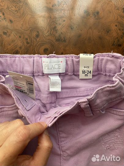 Джинсовая куртка и джинсы на девочку 80 размер