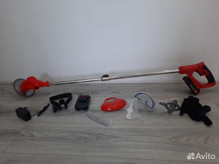 Триммер садовый аккумуляторный dimax Новый