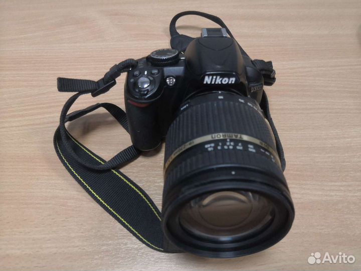 Зеркальный фотоаппарат nikon D3100 + объектив tamr