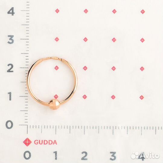 Серьги золотые