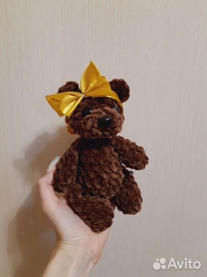 Вязанные ёлочные игрушки