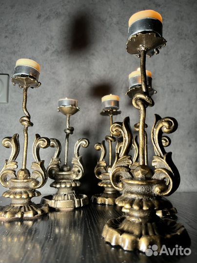 Старинный подсвечник