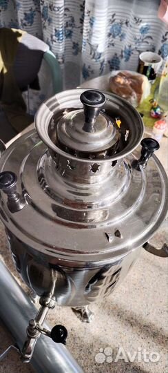 Самовар угольный новый