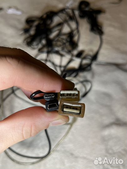 Кабели microusb miniusb ик-порт USB-USB аудиокабел