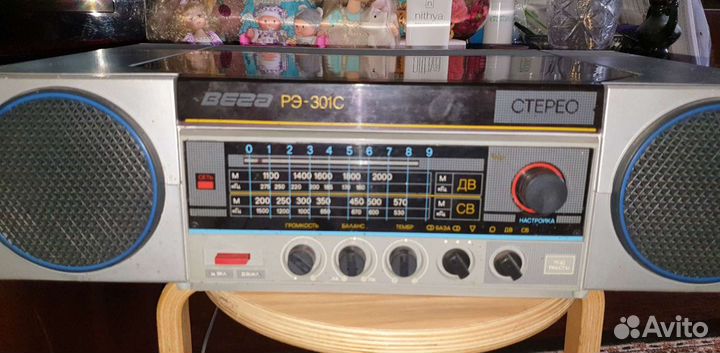 Проигрыватель винила вега рэ 301С