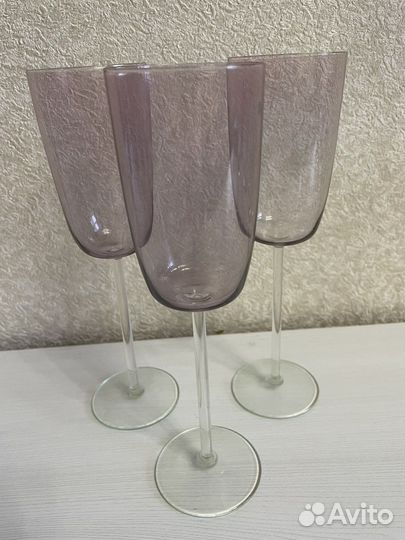 Хрустальные фужеры СССР