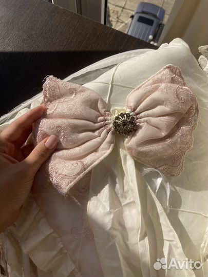 Комплект постельного с бортиками и балдахином