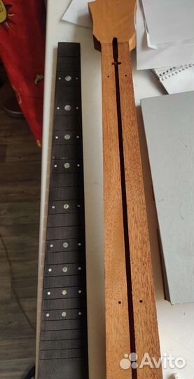 Гриф Washburn Custom Shop и накладка