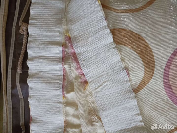 Шторы и покрывало бу