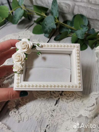 Шкатулка для колец на свадьбу