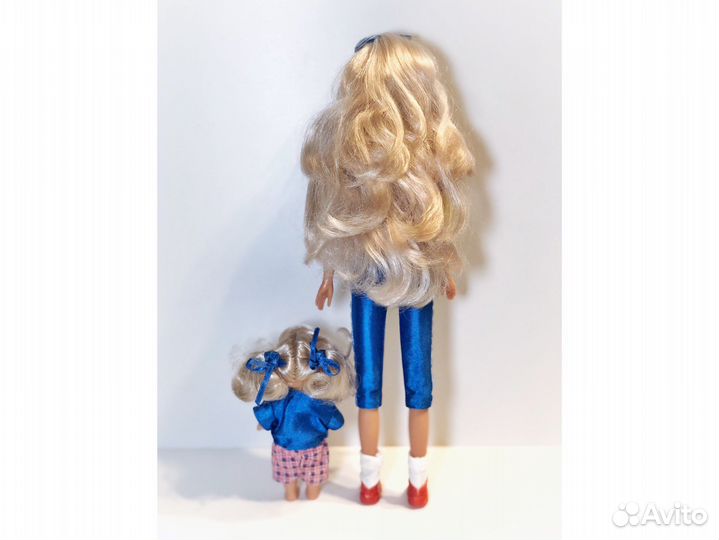 Кукла Барби винтажная шарнирная Steffie с дочкой