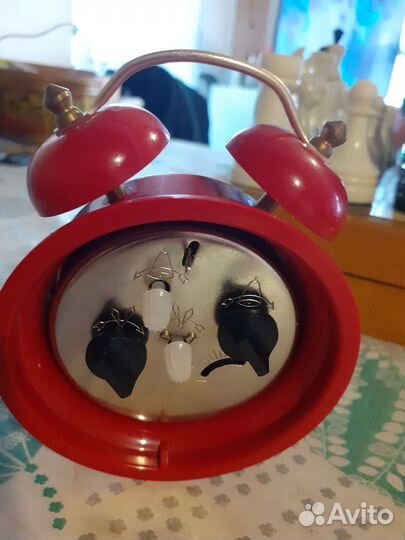 Часы будильник ссср,Слава