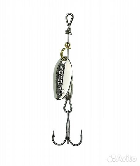 Блесна вращалка SibBear pulsaro Silver 3гр.45мм