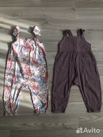 Детские вещи на девочку пакетом 80 86