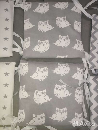 Бортики в кроватку