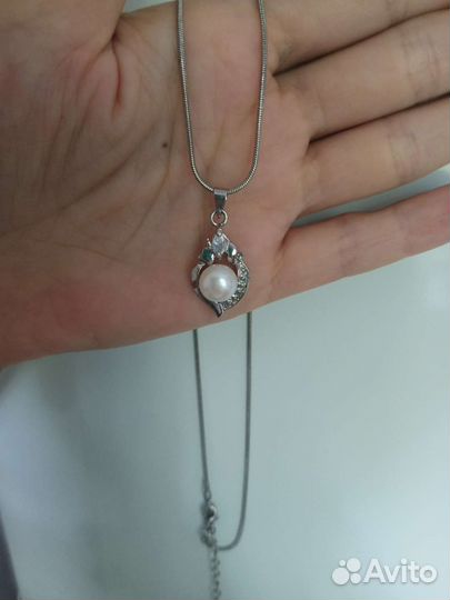 Кулон silver plated